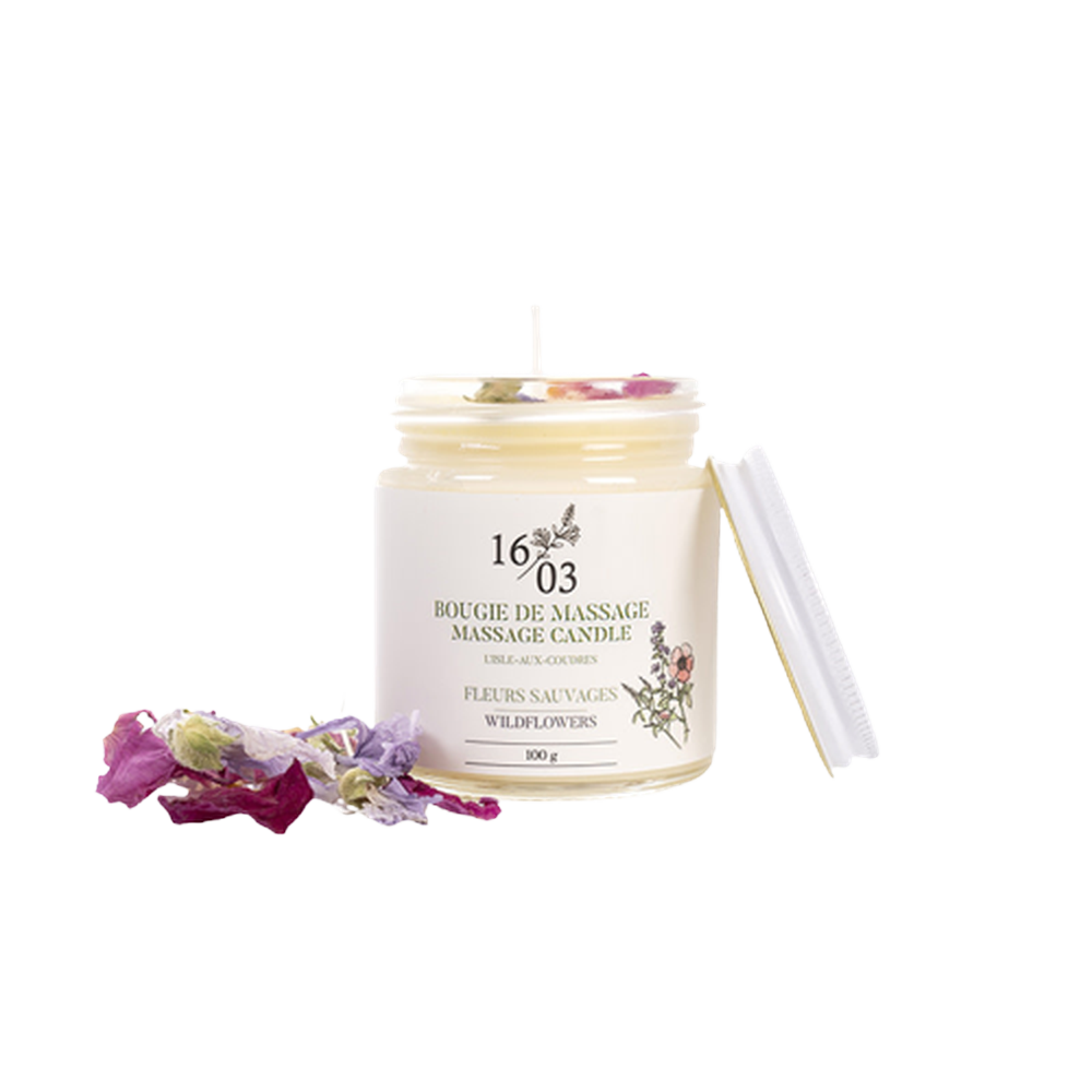 Le 1603 - Massage Candle-Wild Flowers- 100g