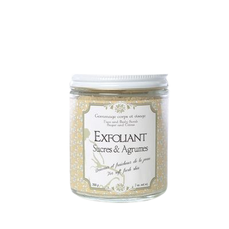 Gommage Corps &amp; Visage - Exfoliant Sucres &amp; Agrumes 200g