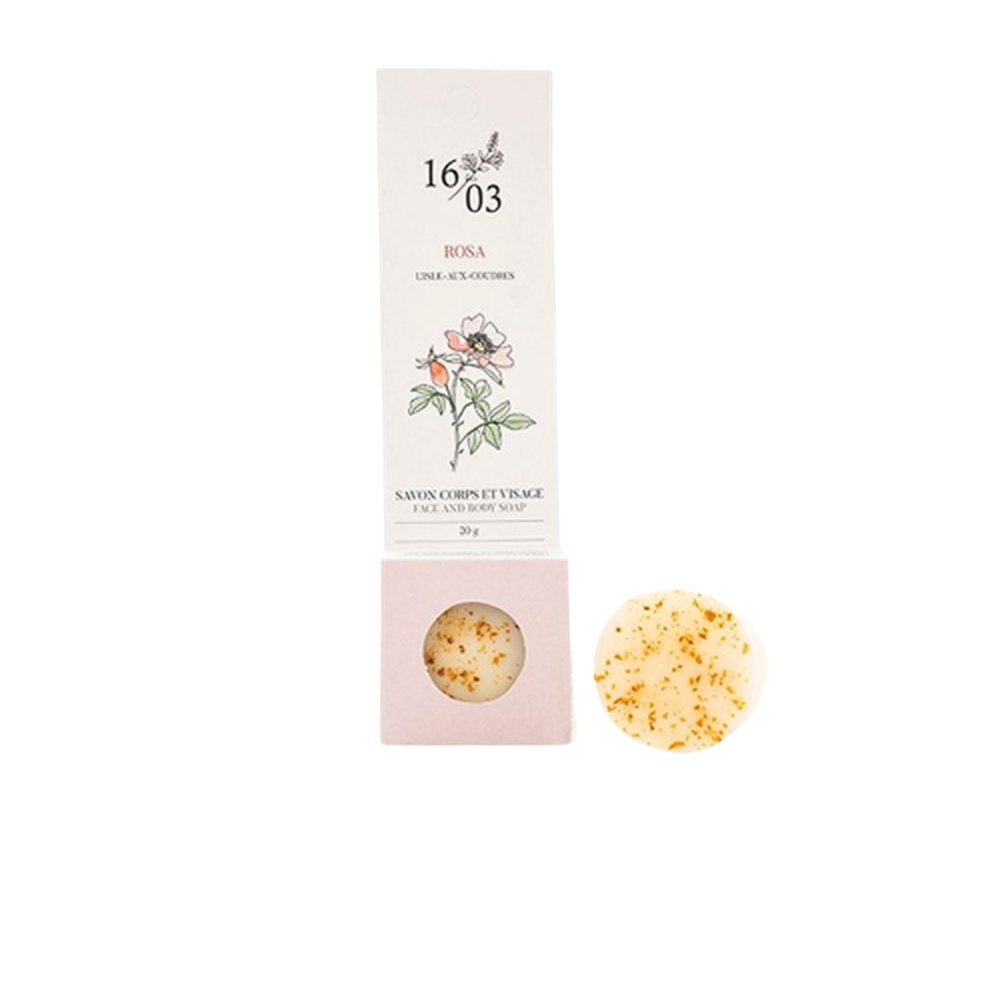 Le 1603- ROSA Body &amp; Face Soap - 20g
