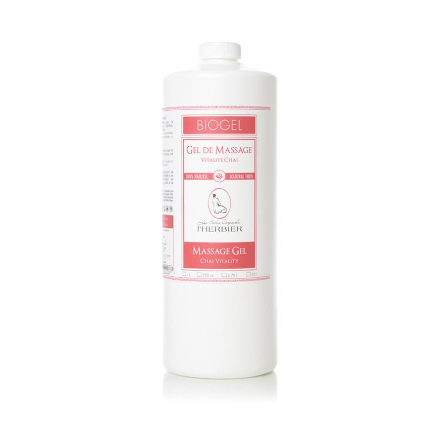 BIOGEL - Gel de Massage - Vitalité Chaï 1L