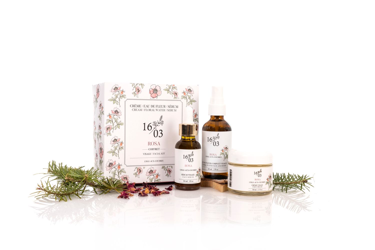 Le 1603 -ROSA TRIO GIFT SET
