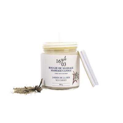 Le 1603 - Massage Candle-Garden of the Sea - 100g