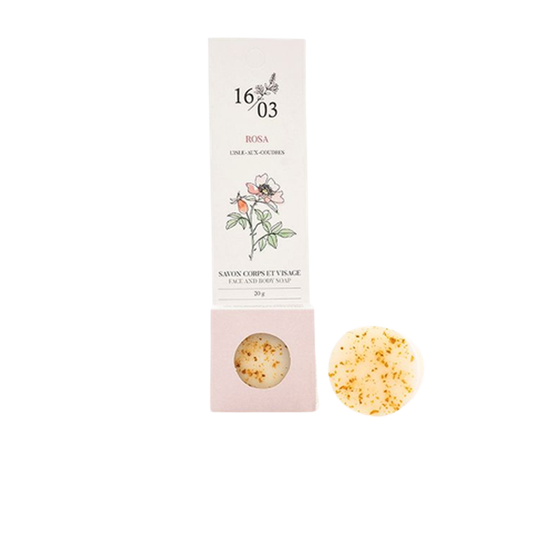 Le 1603- ROSA Body &amp; Face Soap - 20g