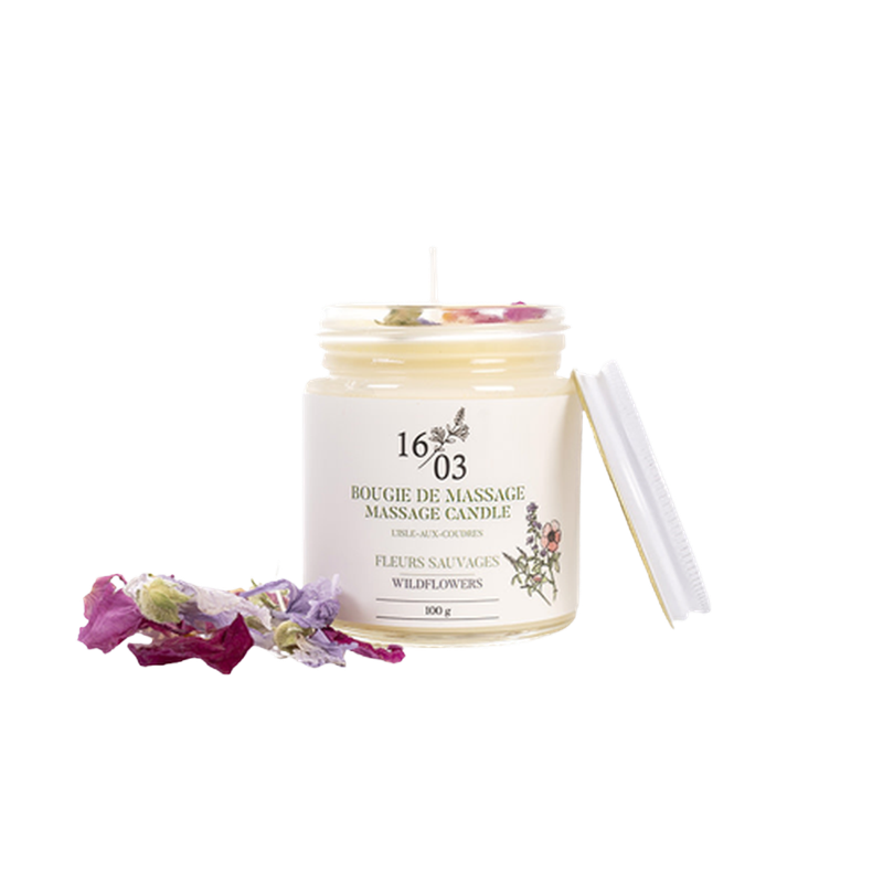 Le 1603 - Massage Candle-Wild Flowers- 100g