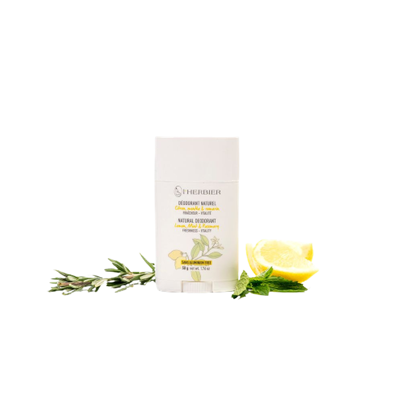 DÉODORANT NATUREL - Citron, Menthe &amp; Romarin - 70g
