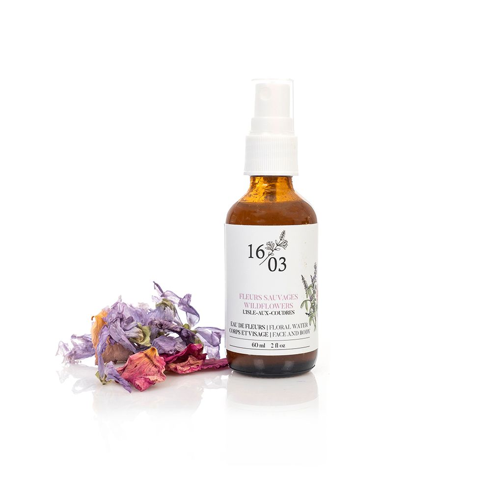 Eau de Fleurs Corps et Visage - FLEURS SAUVAGES - 60ml