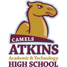Atkins Academic and Technology High School Logo w/ School Name
