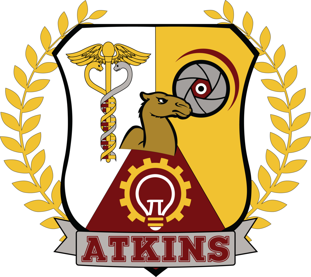 Atkins Academic and Technology High School Crest