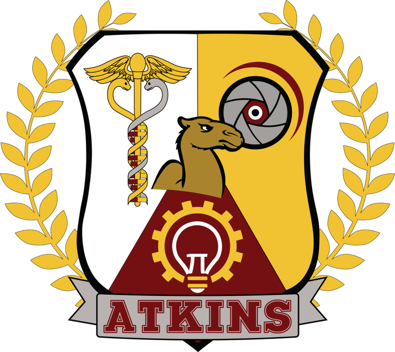 Atkins Academic and Technology High School Crest