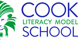 Cook Literacy Model School Model Logo