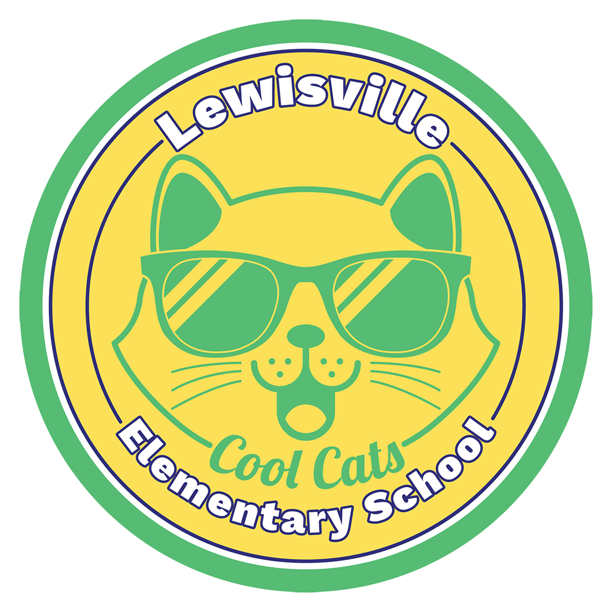 Lewisville Elementary School Logo