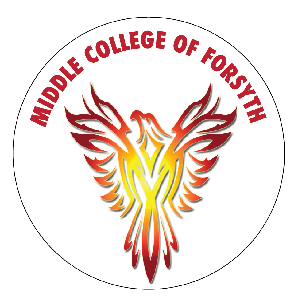 Middle College of Forsyth County Logo w/ School Name