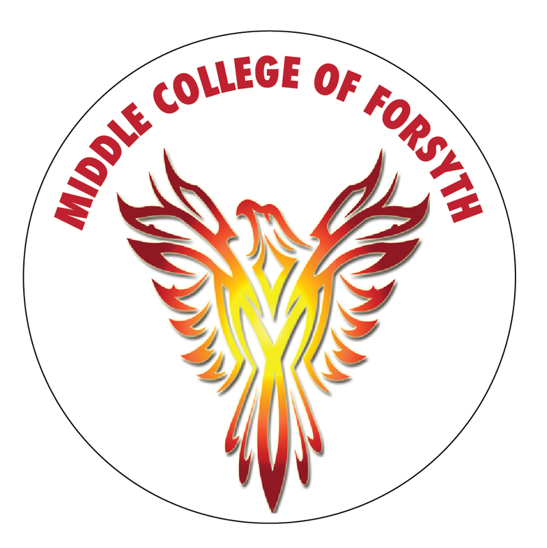Middle College of Forsyth County Logo w/ School Name