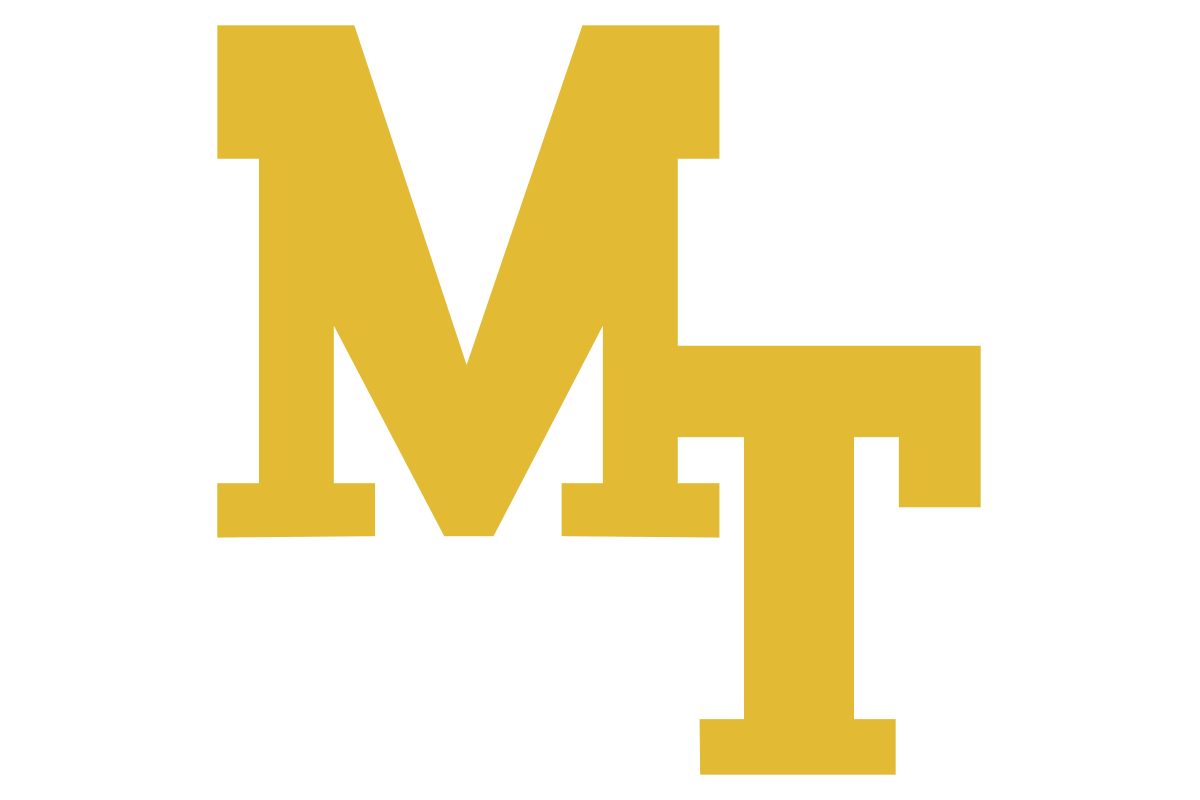 Mount Tabor High School Logo, "MT"