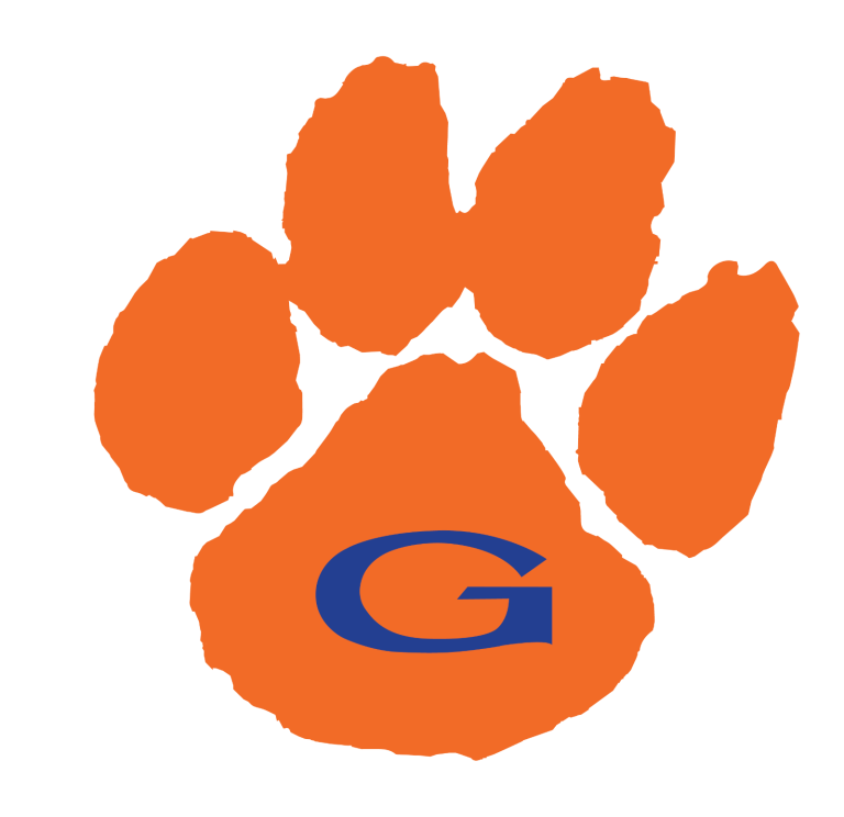 Robert B. Glenn High School Logo, Paw Print