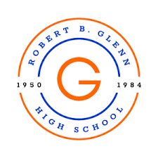 Robert B. Glenn High School Logo, Round