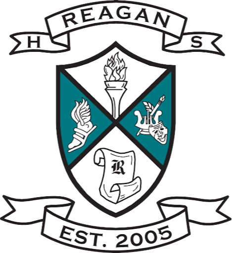 Ronald Wilson Reagan High School Crest Logo