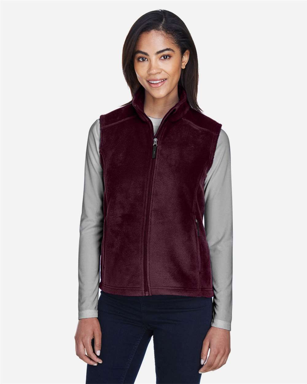 Women's Fleece Full-Zip Vest