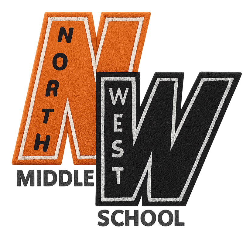 Northwest Middle School "NW" Logo