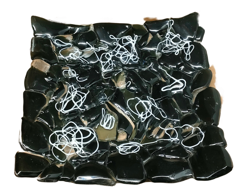 Patera Szklana 40x40 na Owoce Ciasta Pizze K33C