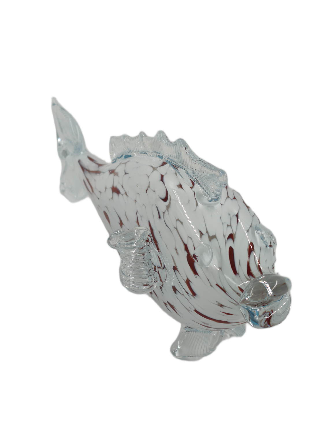 Ryba Szklana Figurka Ryba  PRL K740