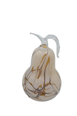 Unikatowa szklana gruszka – elegancka ozdoba do salonu i nowoczesnych wnętrz