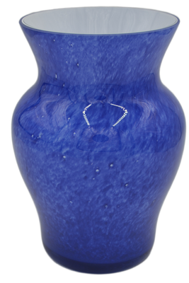 Nowoczesny wazon szklany Smuga – widok frontowy, elegancka dekoracja do salonu