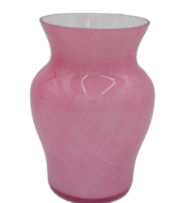 Nowoczesny wazon szklany Smuga – widok frontowy, elegancka dekoracja do salonu