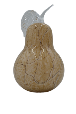 Unikatowa szklana gruszka – elegancka ozdoba do salonu i nowoczesnych wnętrz