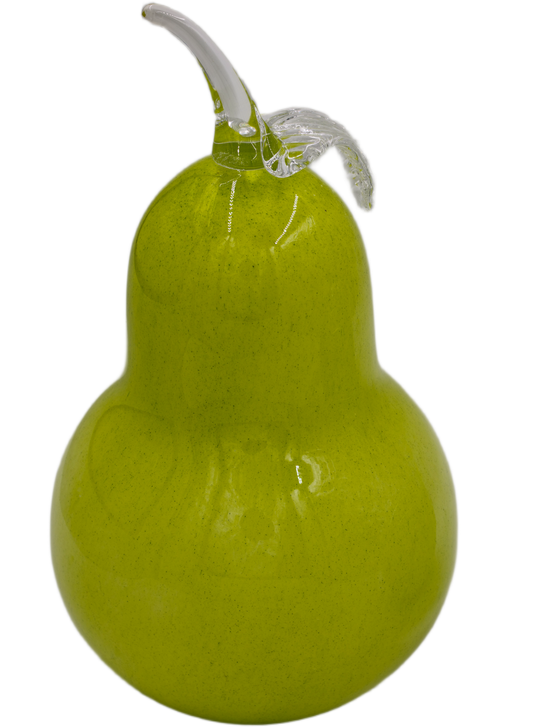 Szklany Owoc Gruszka Szklana XXL SELEDYN