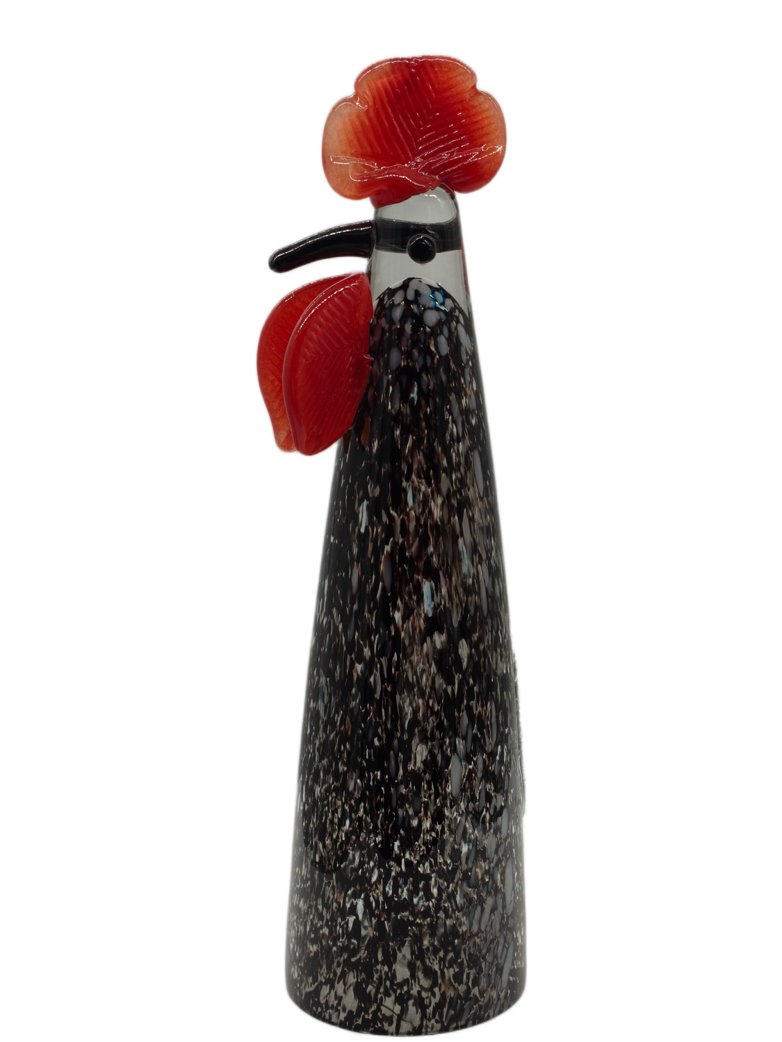 Duży szklany kogut dekoracyjny KCB