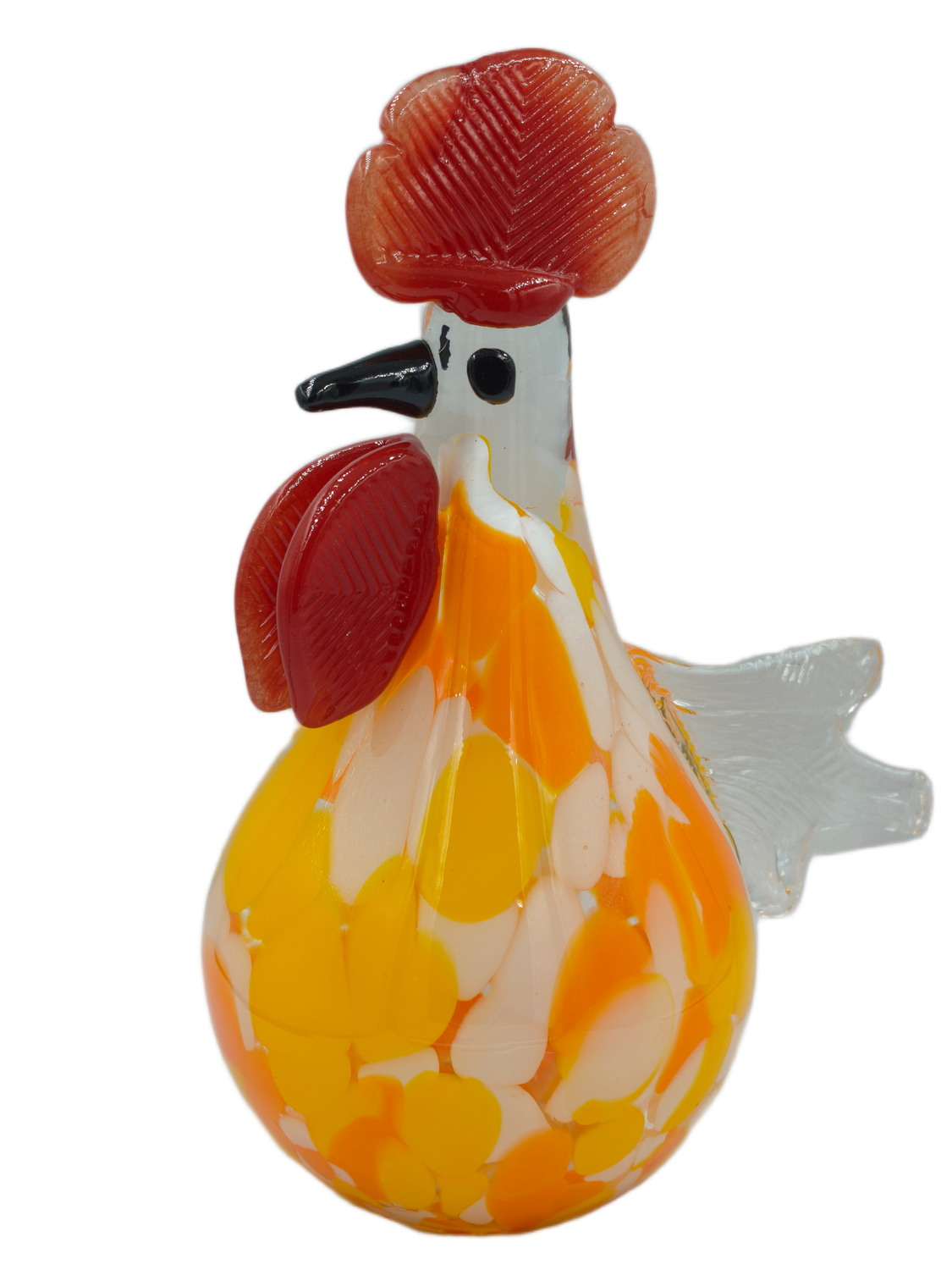 Szklany kogut dekoracyjny K149