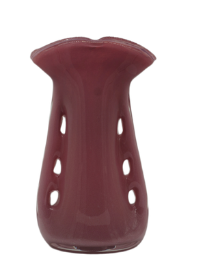 Szklany wazon artystyczny Płetwa Rekina K-ROSA – polskie szkło handmade – 31 cm