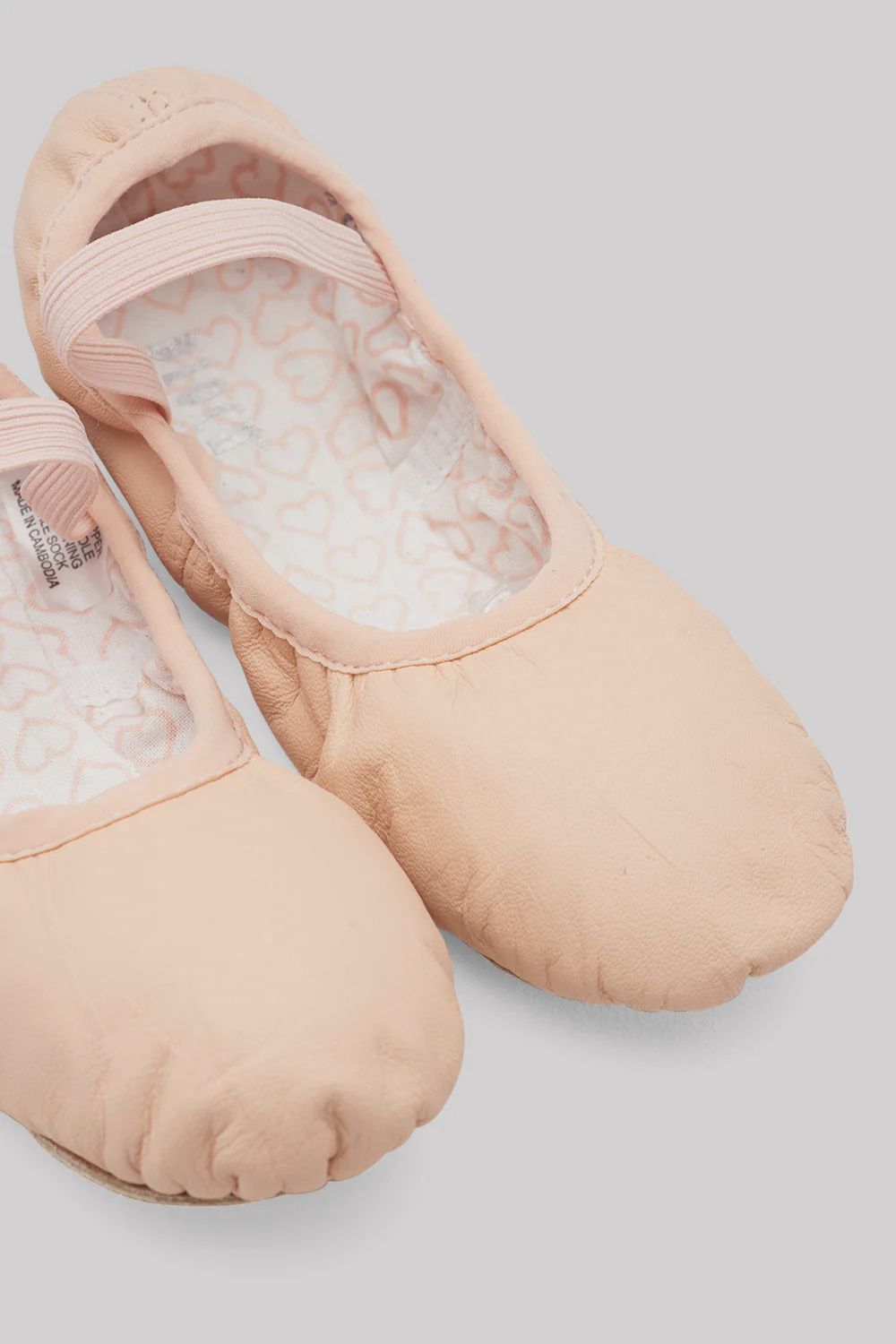 Childrens Belle Leather Ballet Shoes, Size: 8