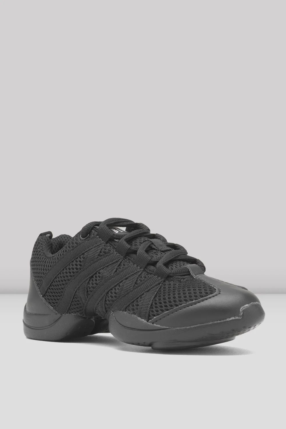 Criss Cross Split Sole Dance Sneakers (adult), Colour: Black, Size: 6