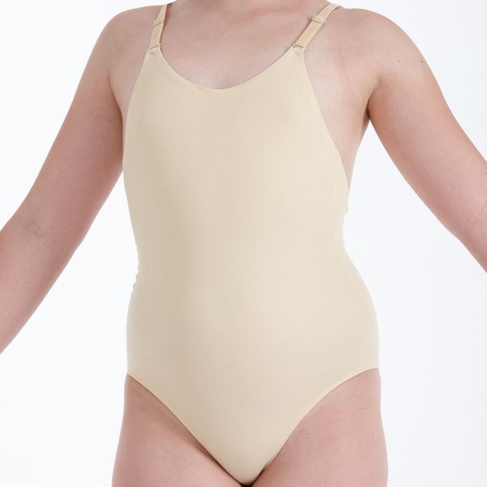 Silky Invisible Low Back Camisole, Colour: Light Nude, Size: 9-11
