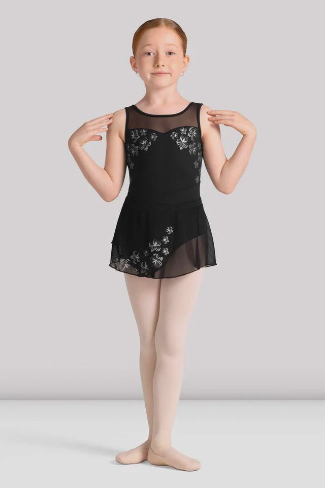 Claire Mesh Wrap Skirt, Colour: Black, Size: 6-7