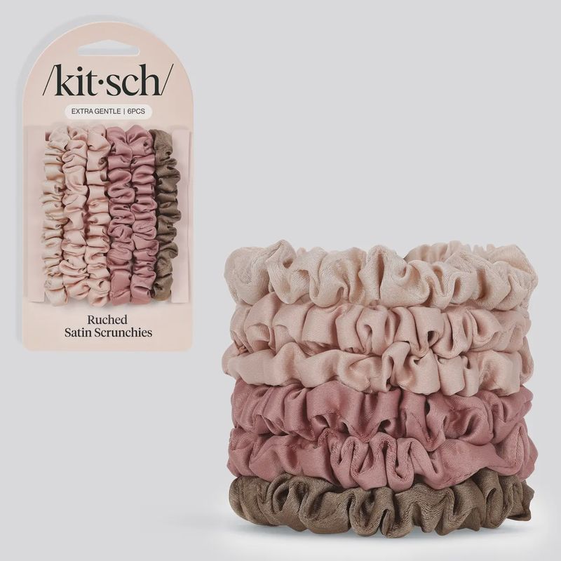 Kitsch Satin Scrunchies