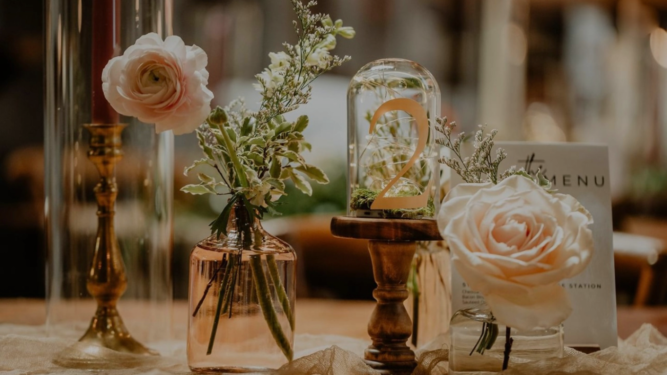 Vases- Blush Vases / set of twelve(12)