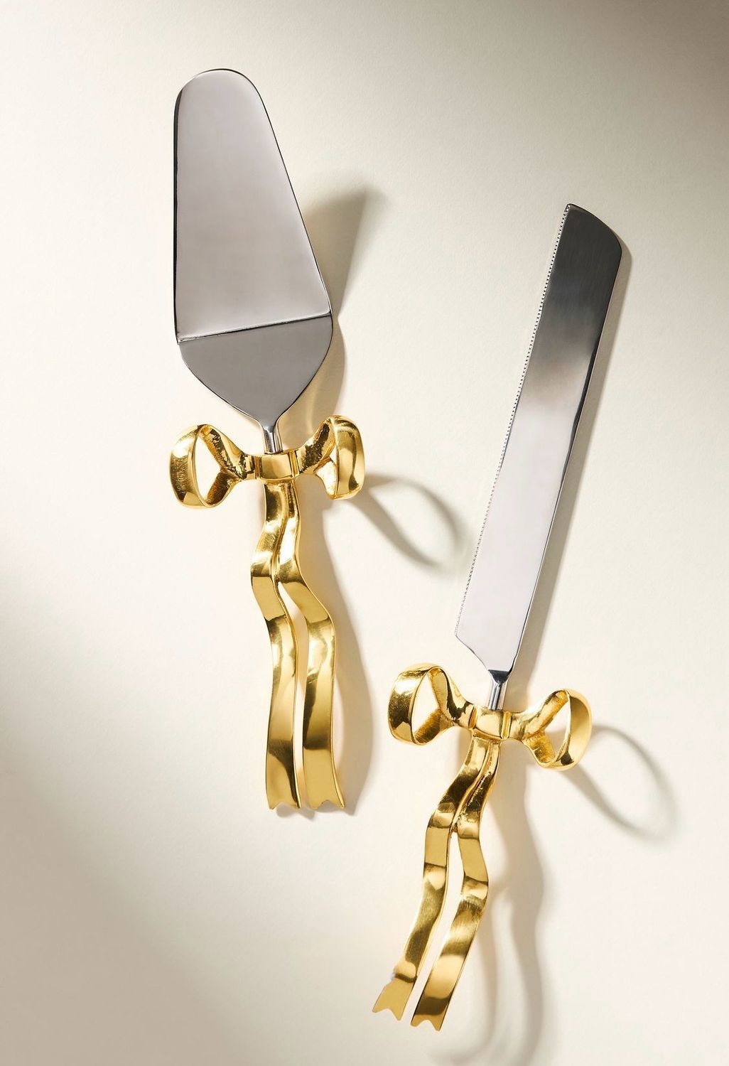 BENEDITA BOW METAL SERVE SET