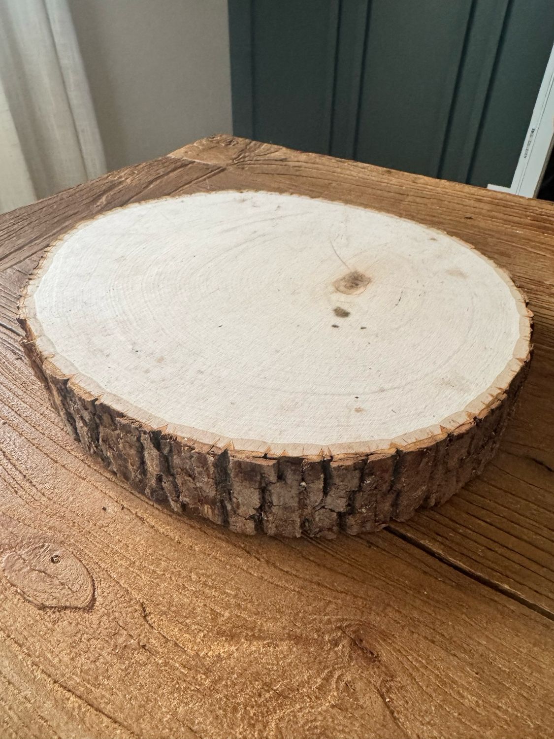 Centerpiece- Wood block