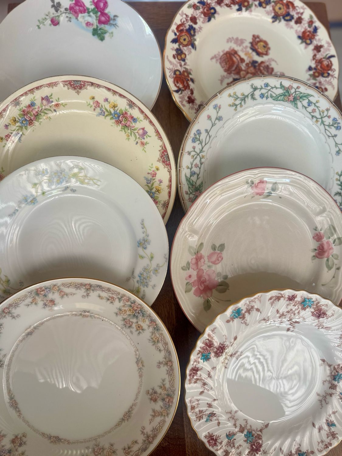 Dinnerware- Salad Plates Mix Match China/Stoneware