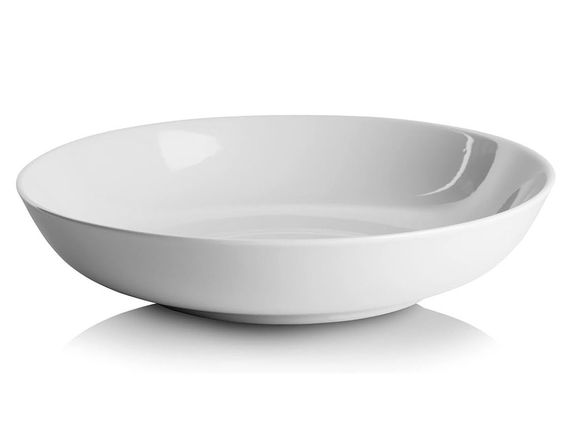 36 Oz Pasta/Dinner Bowl/White