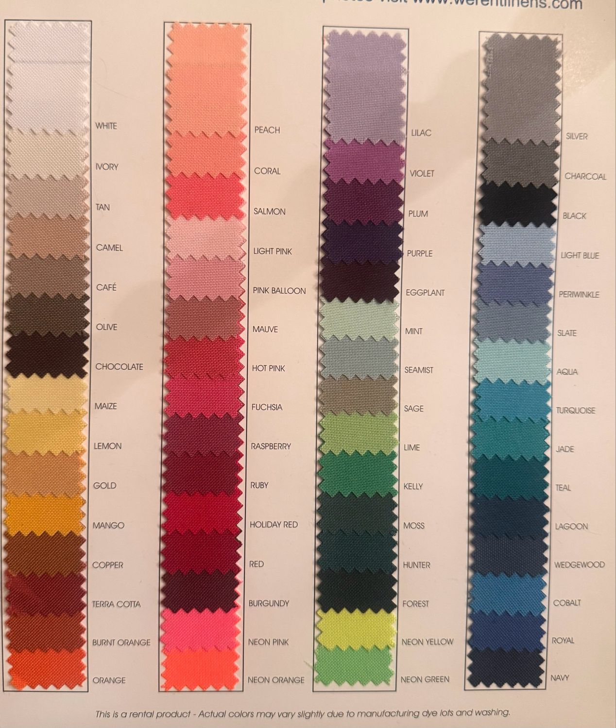 Linen- Polyester - ROUND 108"