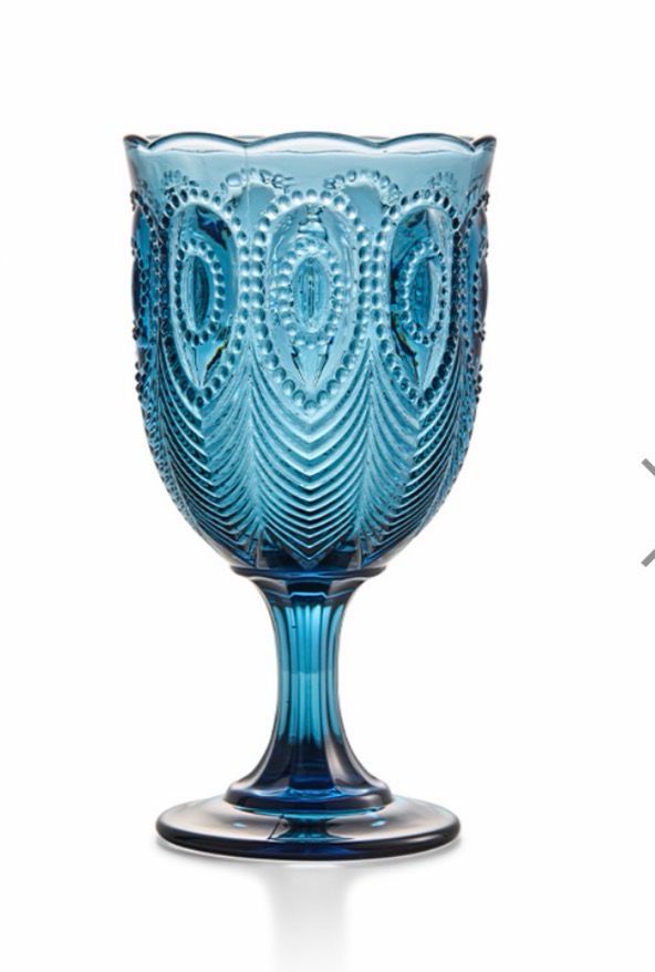 Azure Blue Goblet