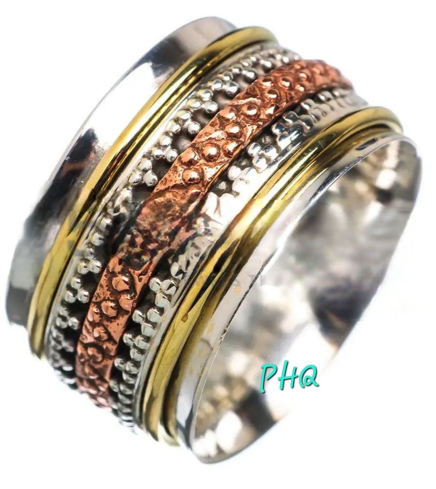 STERLING SILVER SPINNER RINGS