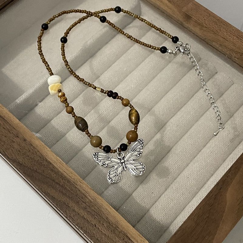NATURAL STONE NECKLACE