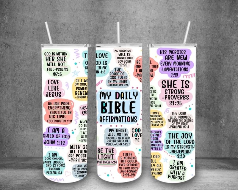 Affirmation Tumbler 