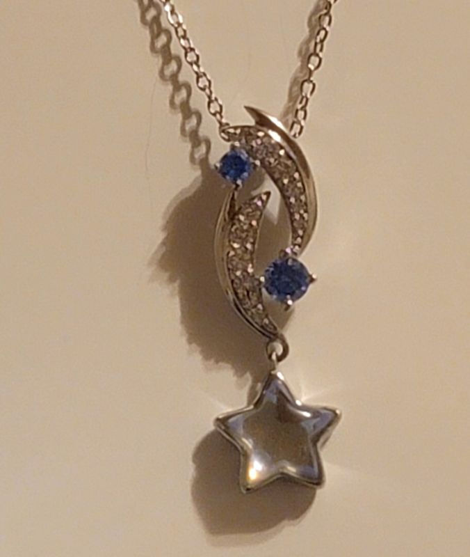 Moon and Stars Necklace