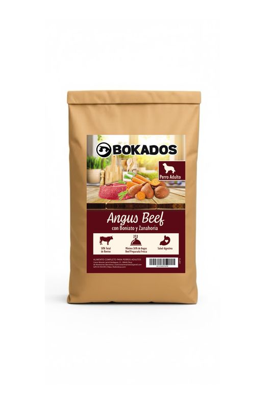 BOKADOS ANGUS CON BONIATO Y ZANAHORIA GRAIN FREE
